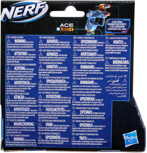 Nerf Elite 2.0 Ace SD-1 Blaster with 2 Official Darts & Storage