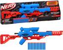 Nerf Alpha Strike Wolf LR-1 Blaster: Targeting Scope, 12 Elite Darts, Pump Action Fun