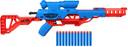 Nerf Alpha Strike Wolf LR-1 Blaster: Targeting Scope, 12 Elite Darts, Pump Action Fun