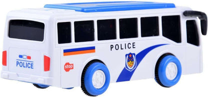 Police car Bus with Siren and Light Police Bus Toy