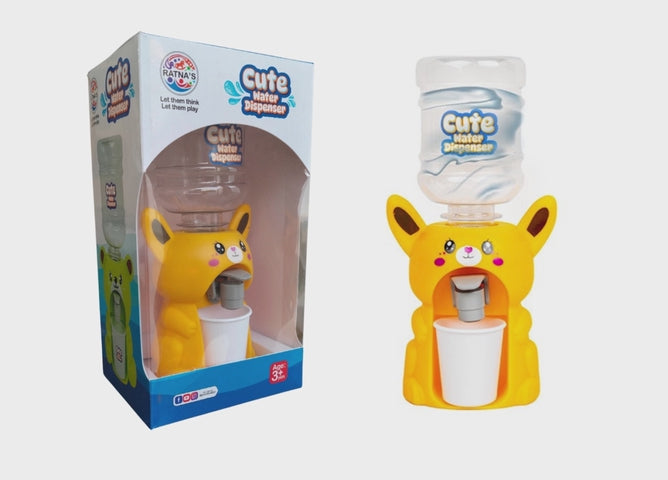 Cute Animal Mini Water Dispenser Pretend Play Set Toy