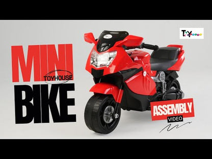 Toy House Mini Ninja Ride-On Bike for Kids - Age 2 to 4 - B005-Blue
