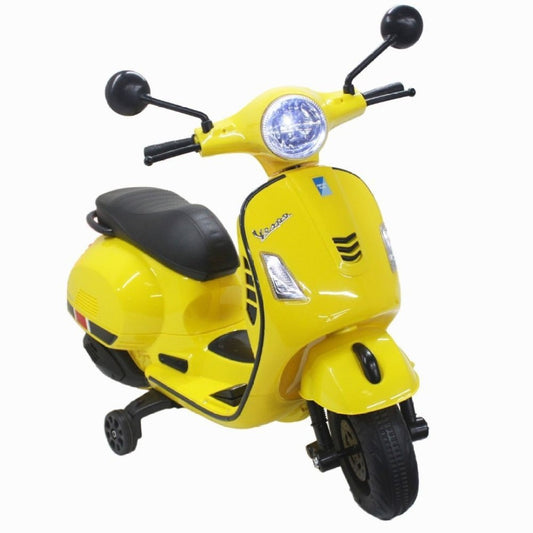 Tip Top New Vespa Rechargeable Electric Bike for 3-6 yrs Kids Scooter Battery Operated Ride On
