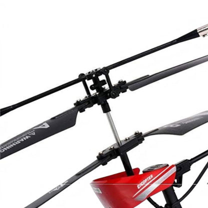 TipTop Retail V-max RC helicopter featuring a durable black rotor system and red aerodynamic body frame