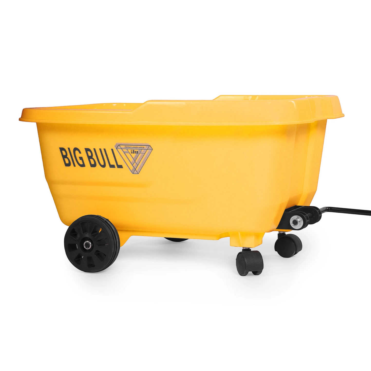 Toy House EV NIU Ride-On Scooter with Trailer for Kids EV06-Yellow - Age 3+