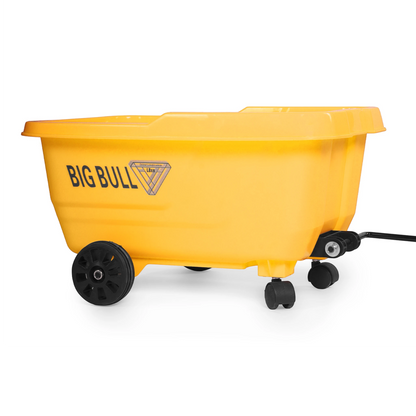Toy House EV NIU Ride-On Scooter with Trailer for Kids EV06-Yellow - Age 3+